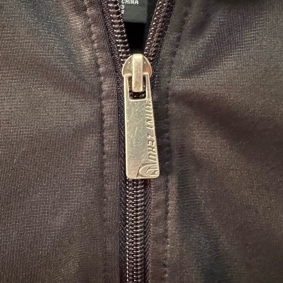 Point Zero Men’s Black and Sky Blue Track Jacket - Picture 3 of 5